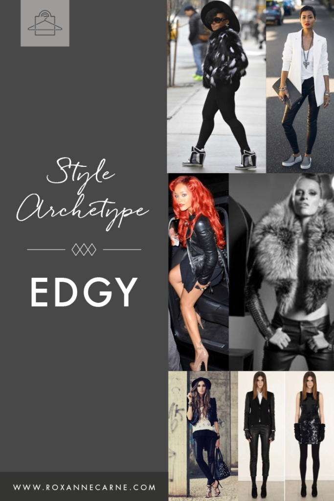 Edgy Personal Style Archetype - Roxanne Carne