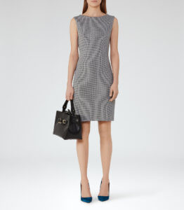 Never has summer corporate attire looked so good for women! Check out this simple yet stunning textured jersey dress by REISS. ~ Roxanne Carne | Personal Stylist