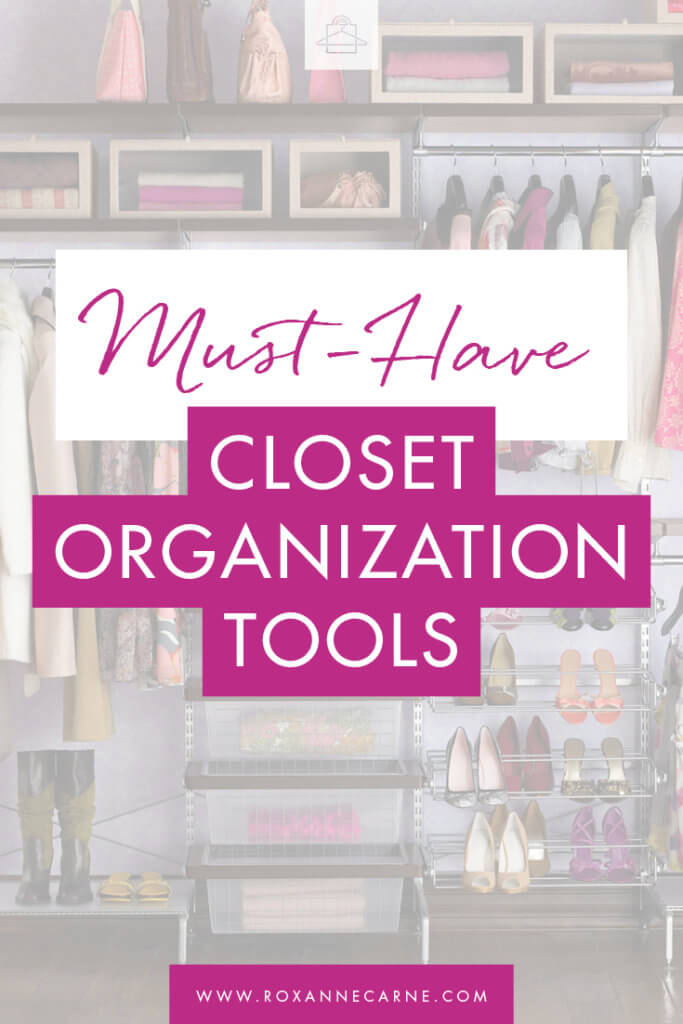 Discover top closet organization tools from Roxanne Carne Personal Stylist, founder of the Cleanse Your Closet Challenge.